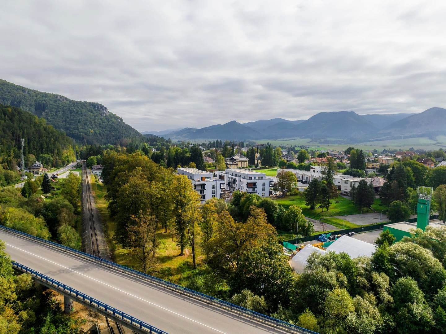 Pohľad na apartmán z vonku